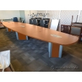 Teknion 18 ft Sugar Maple Boardroom Conference Table